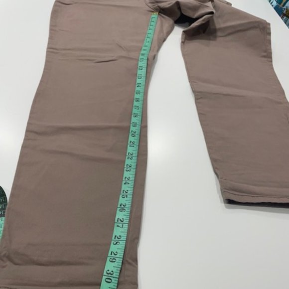 SMART SET Taupe-pinkish hue Cotton Pants Mid-Rise ~ Size 12 with tags - Picture 14 of 16